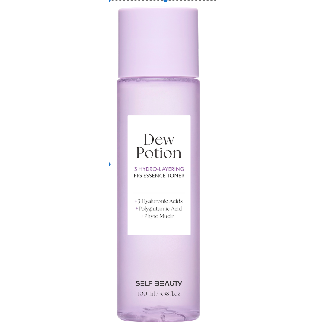 KOR-LLG0608-422 SELF BEAUTY DEW POTION 3-layering Fig Essence Toner 100ml (A23)