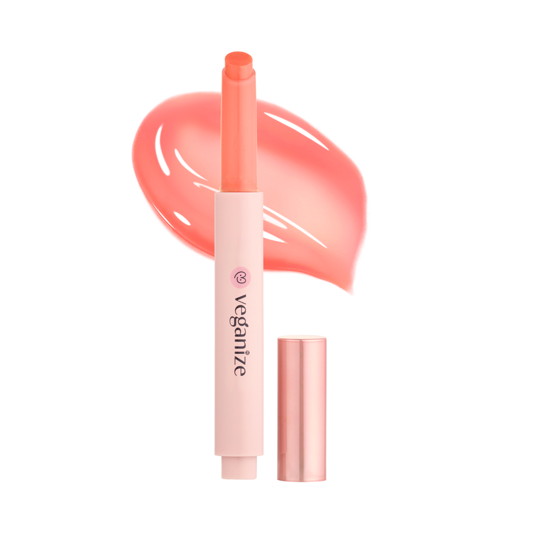 KOR-LLG0608-430 Veganize Collagen Lip Glass Balm - Light Peach 1.8g (A31)