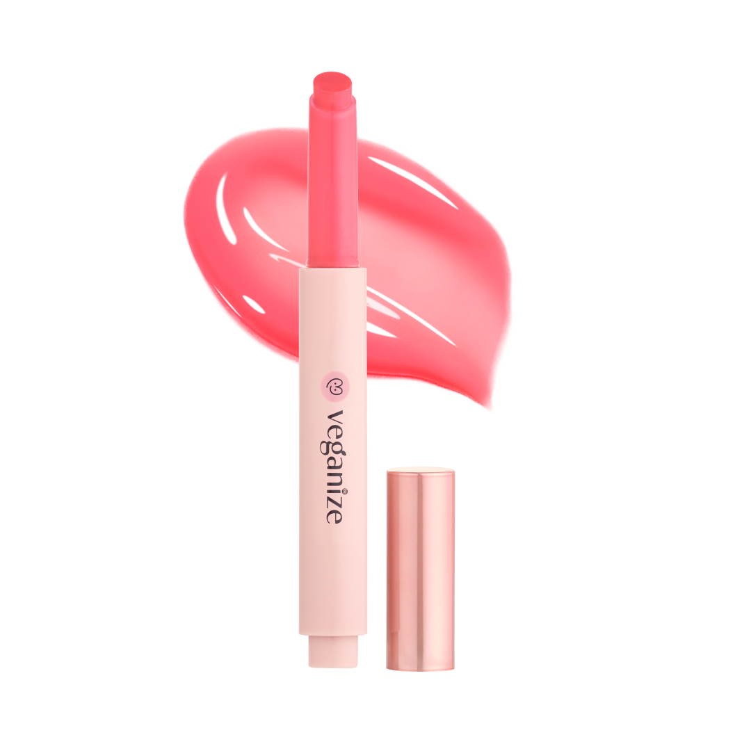 KOR-LLG0608-429 Veganize Collagen Lip Glass Balm - Candy Apple 1.8g (A30)