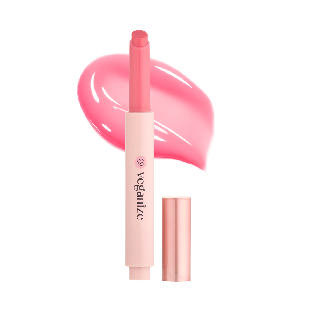 KOR-LLG0608-428 Veganize Collagen Lip Glass Balm - Shy Pink 1.8g (A29)