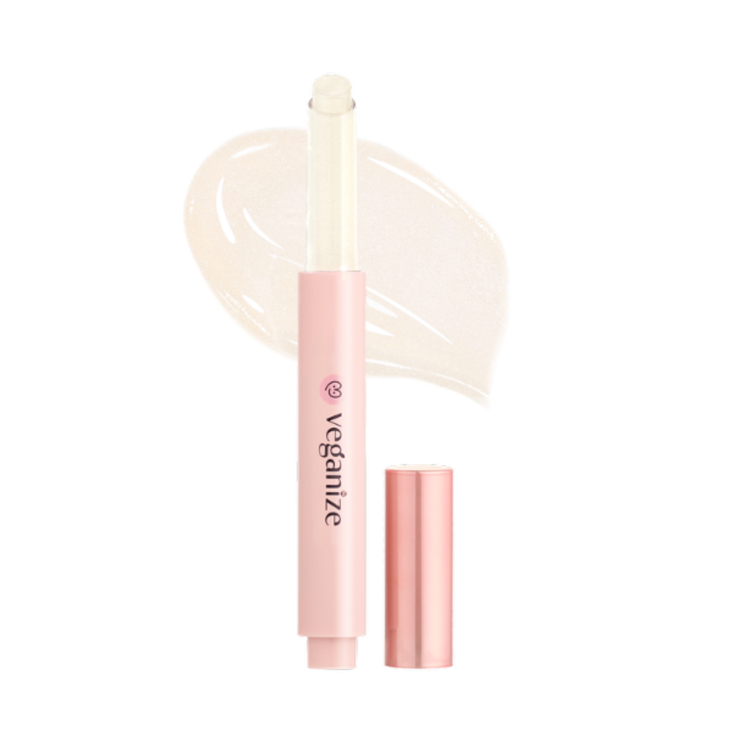 KOR-LLG0608-436 Veganize Collagen Lip Glass Balm - Champagne Gold 1.8g (A37)