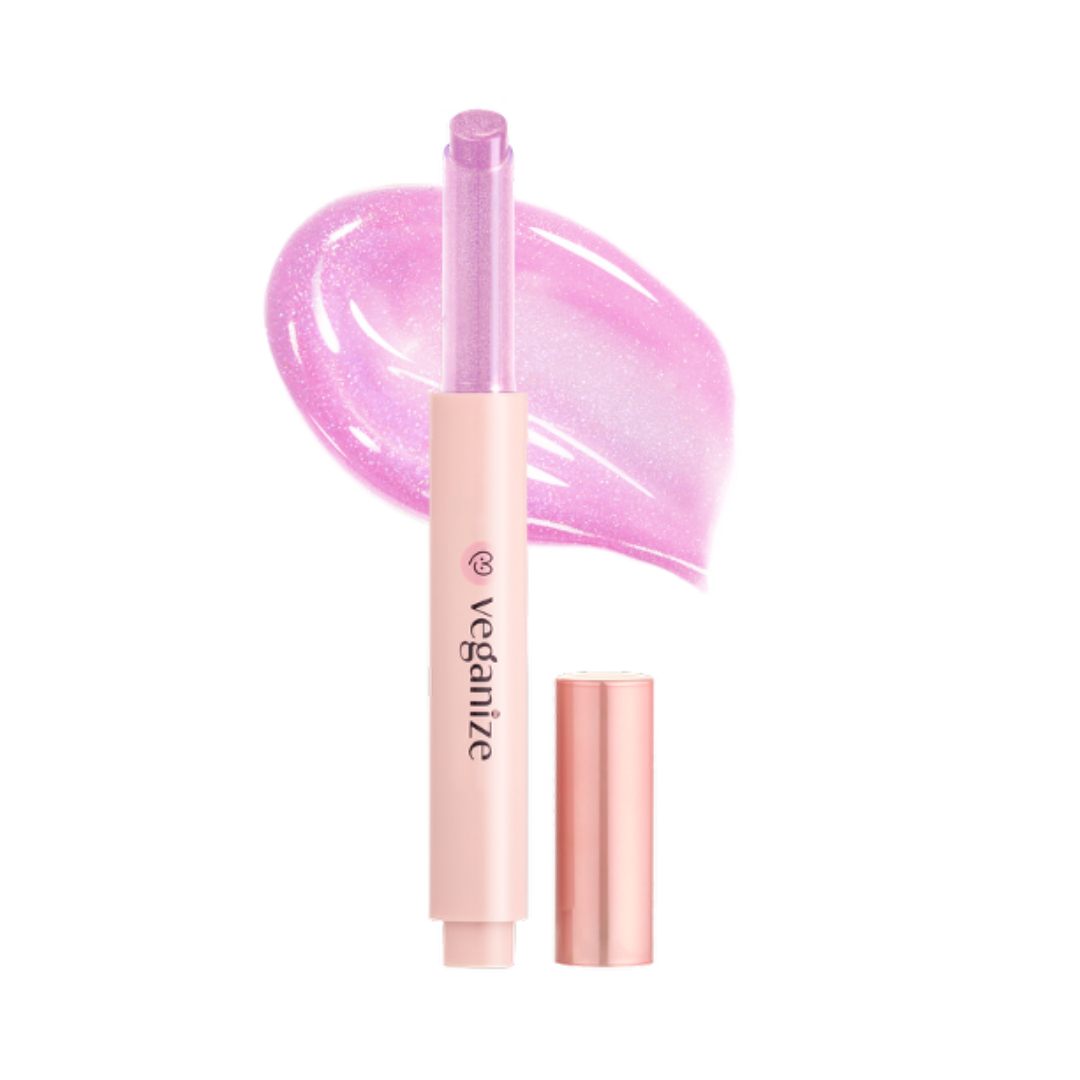 KOR-LLG0608-437 Veganize Collagen Lip Glass Balm - Aurora Glitz 1.8g (A38)
