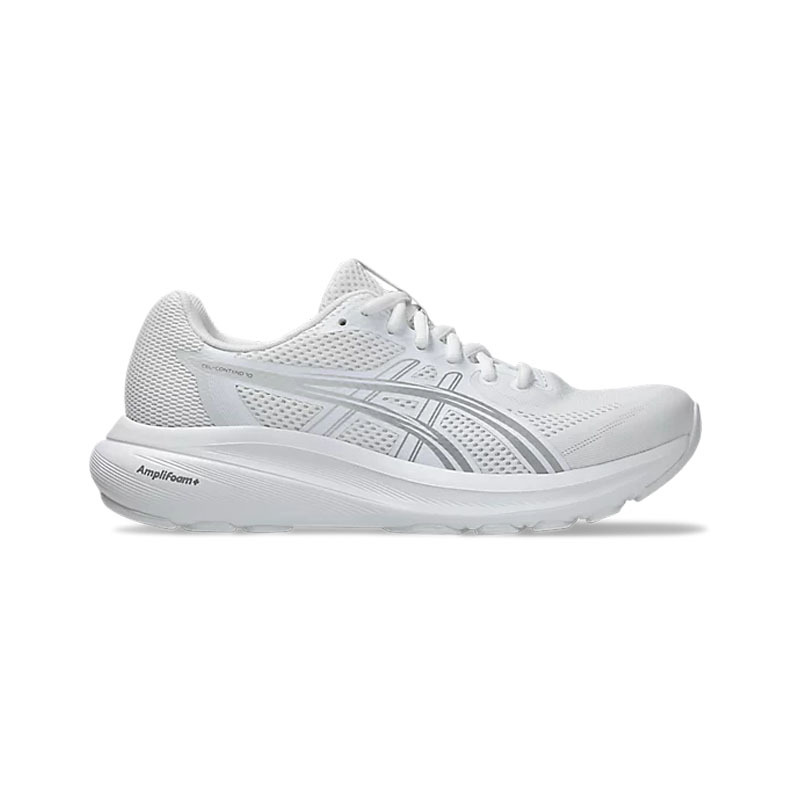 男鞋 ASICS GEL-CONTEND 10 全白 白武士 4E 寬楦 休閒鞋 慢跑鞋【1011C250-100】