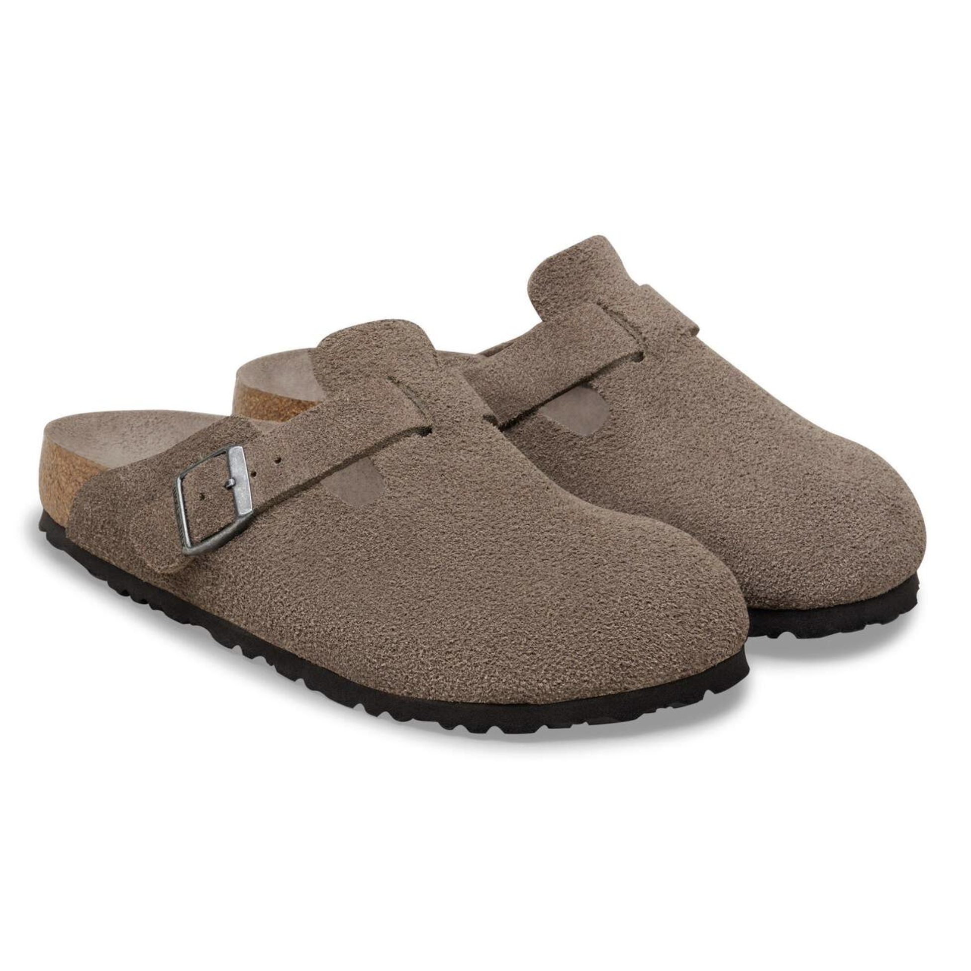 [現貨] Birkenstock Boston Suede SFB Concrete Gray | 1032242