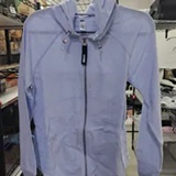 [S] DKNY ROST BLUE MINI WAFFLE FULL-ZIP HOODIE, DP4J9404-A4I (SD2073)