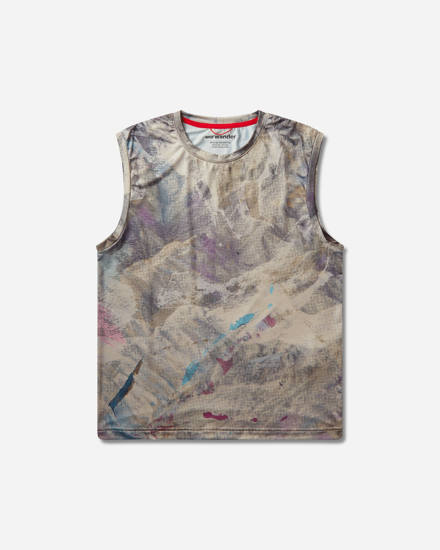 ALTRA X And wander｜GRAPHIC TANK TOP "BEIGE"