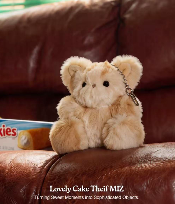 CA260608-S7 Surround Miz - Plush ToyBagCharm Basque Cheese osmanthus honey