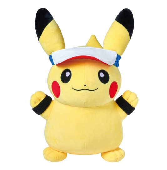 【OWN】Pokémon 寶可夢 韓國限定 路跑 馬拉松 大玩偶 娃娃 收藏 皮卡丘 帽子