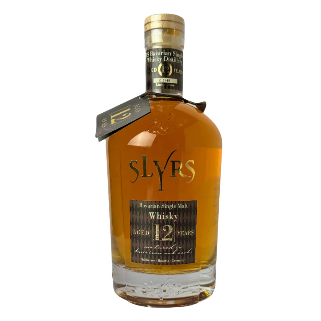 SLYRS Single Malt Whisky Aged 12 Years |12年德國單一麥威士忌|採用 Schliersee 山區的泉水釀造|德國首屈一指威士忌品牌