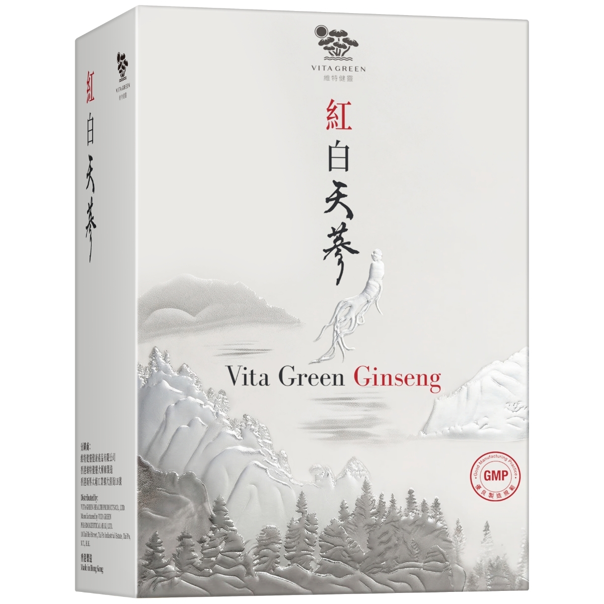 Vita Green - 維特健靈紅白天蔘 30粒