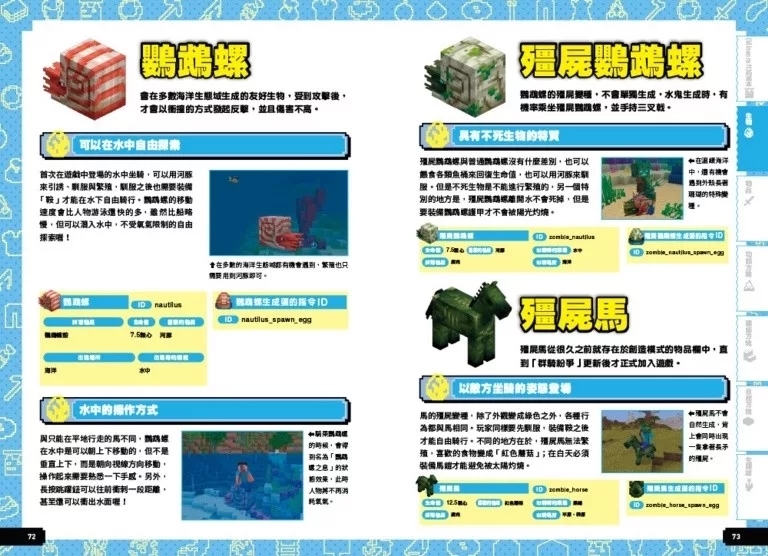 全面解密！Minecraft 怪物＆物品最強圖鑑