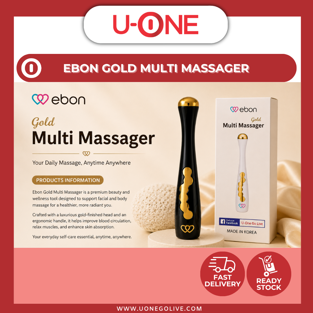 U-ONE | Korea | Ebon | Gold Multi Massager