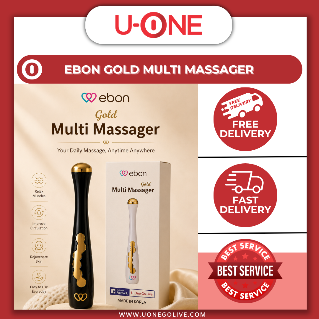 U-ONE | Korea | Ebon | Gold Multi Massager