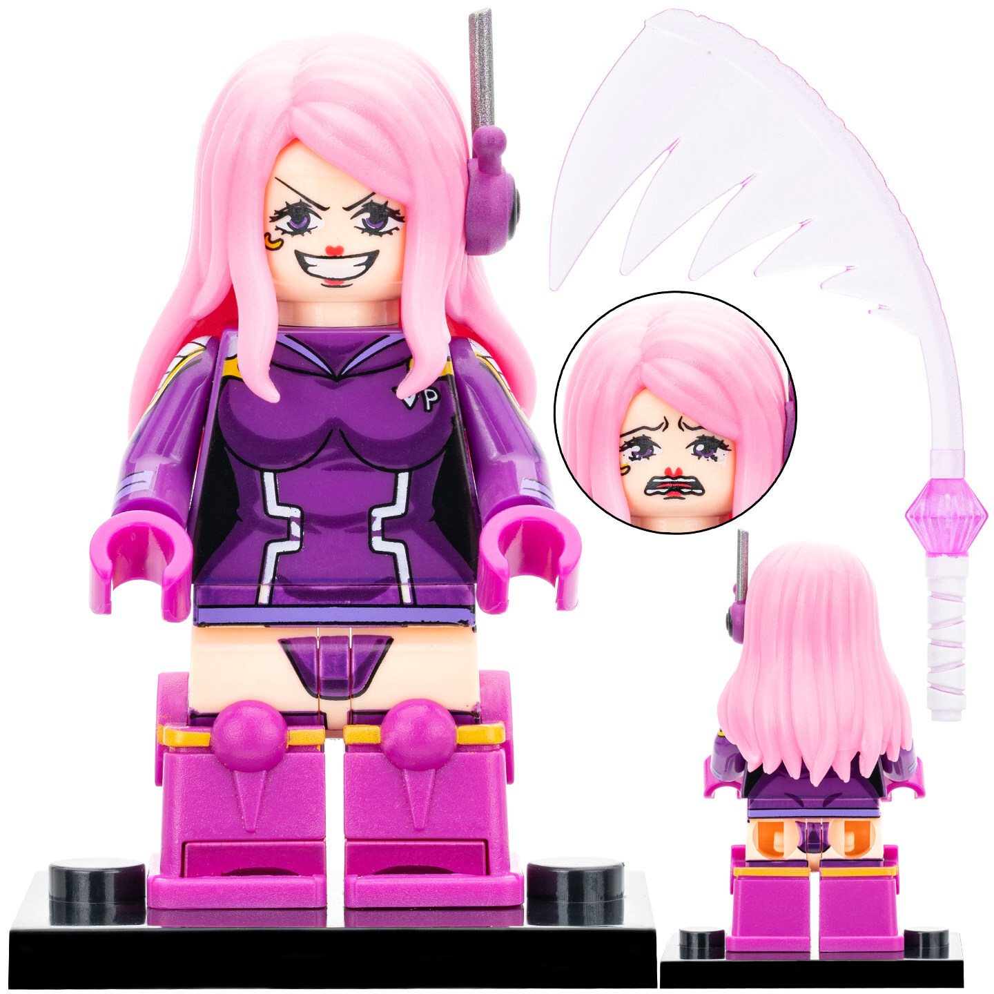 One Piece Jewelry Bonney Custom Minifigures Fit Lego WM6196 WM2821