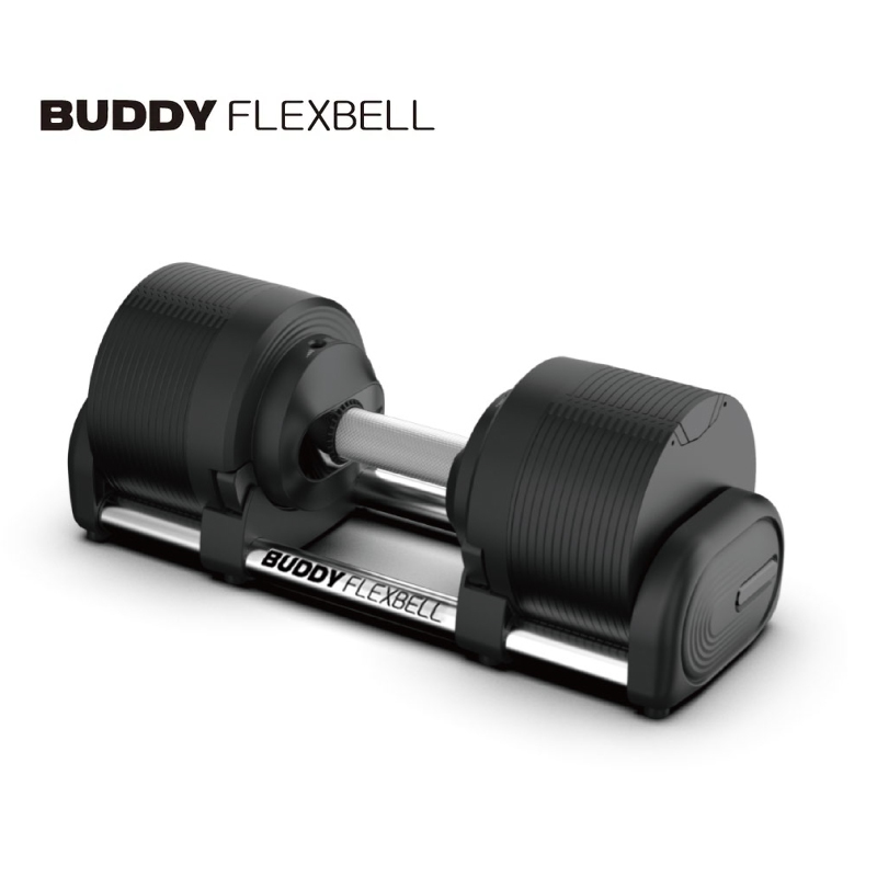 [台灣 Buddy Fitness] 可調式啞鈴 黑色32kg/1kg