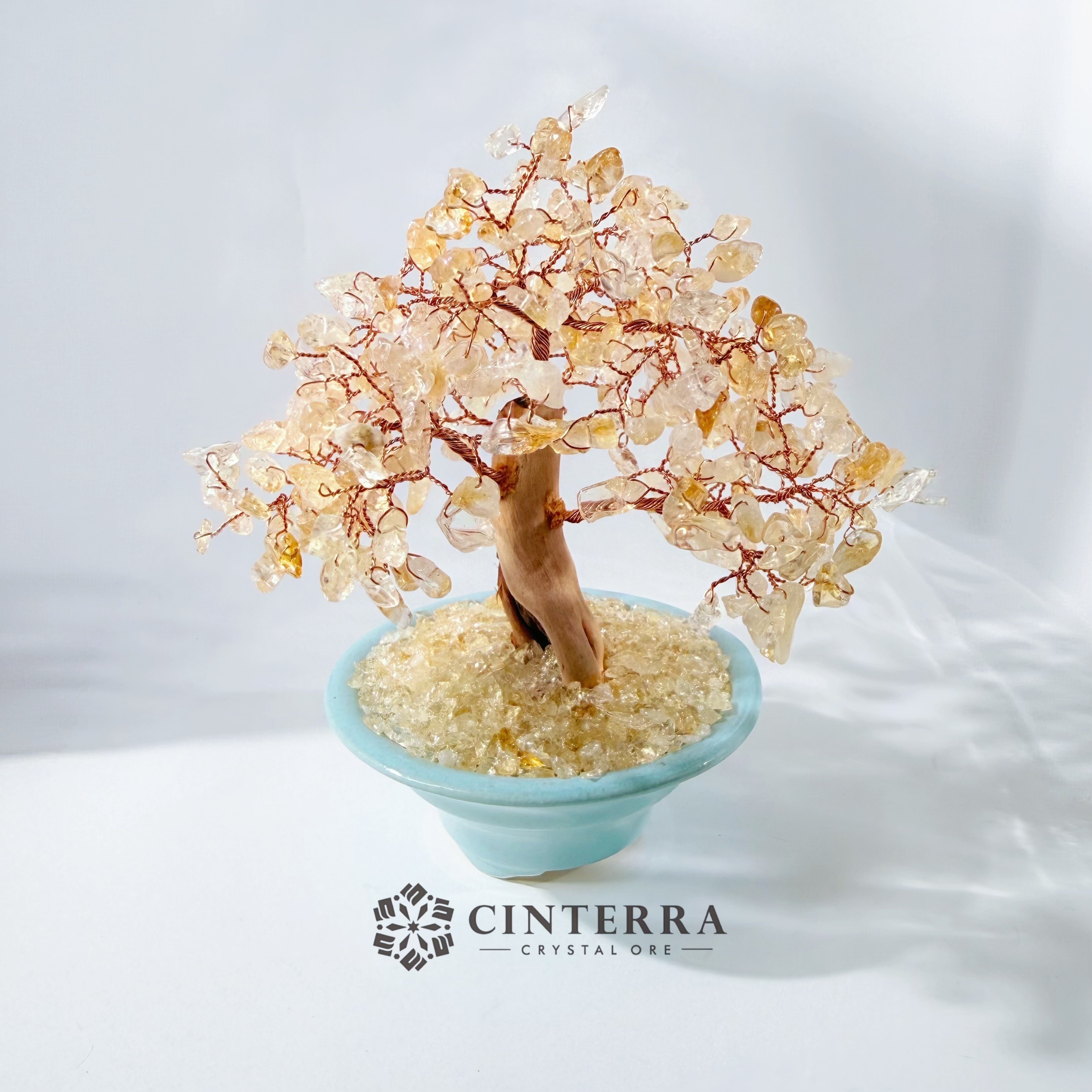 祈願水晶樹｜水晶樹｜黃水晶｜粉水晶｜紫水晶