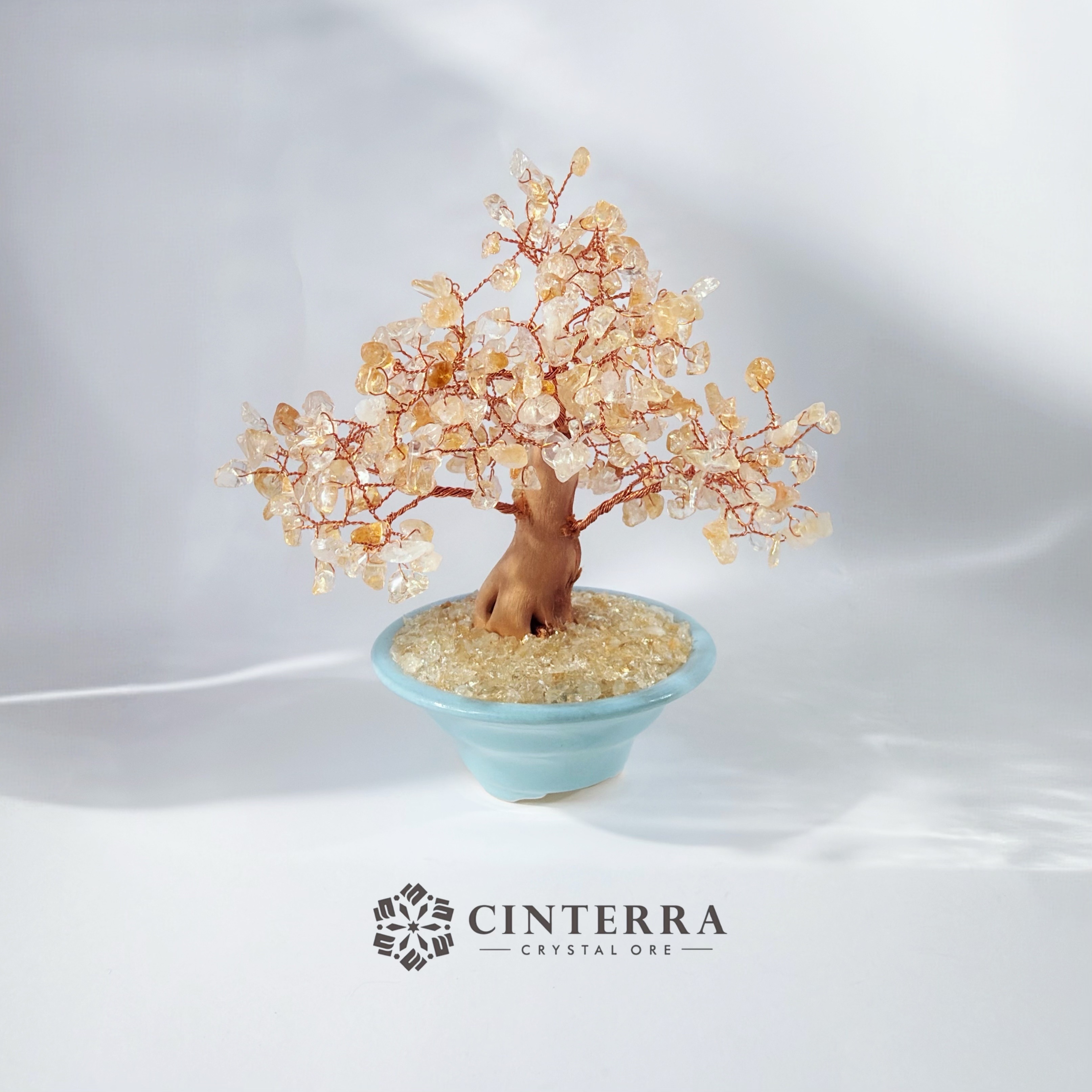 祈願水晶樹｜水晶樹｜黃水晶｜粉水晶｜紫水晶