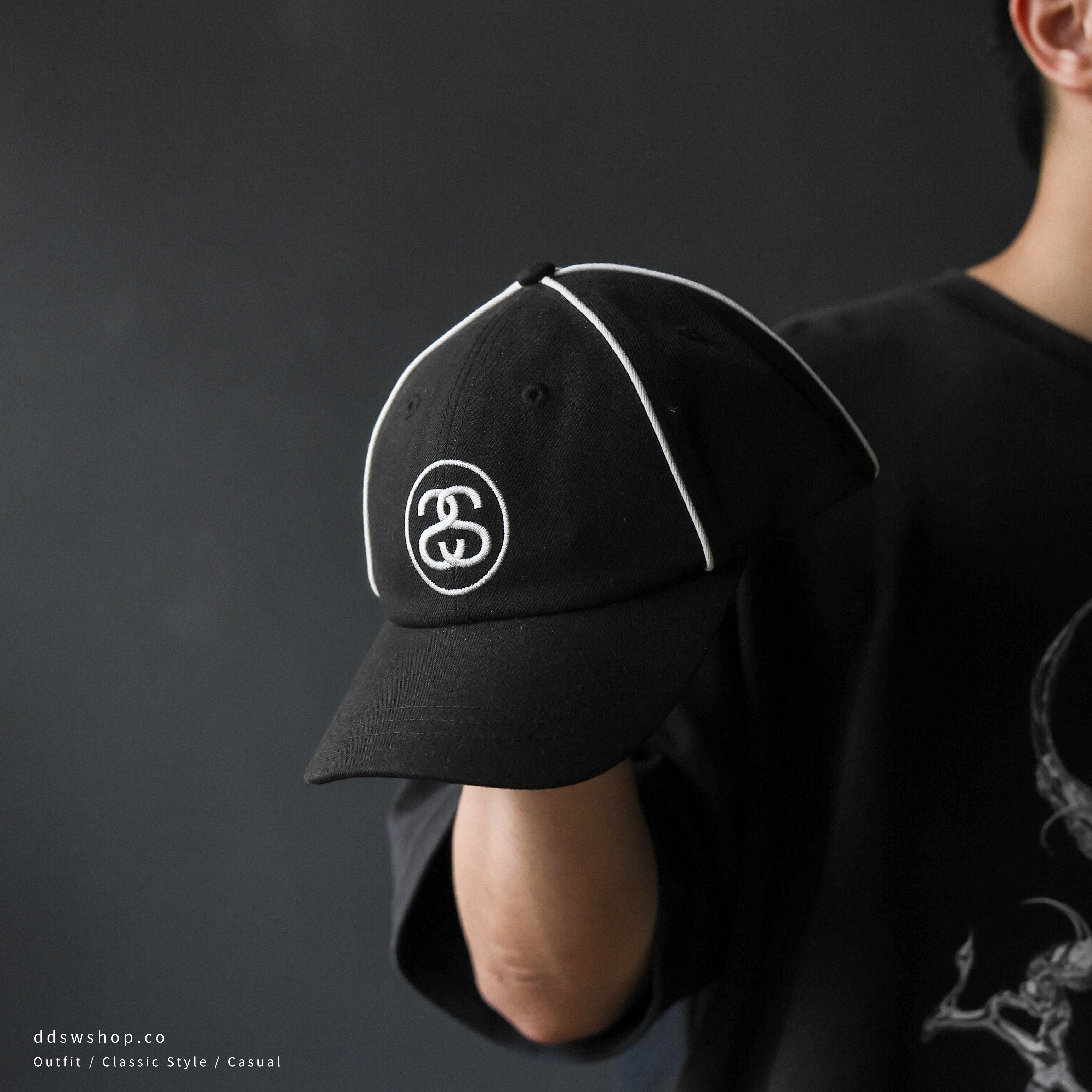 "現貨" STUSSY LOW PROFILE CONTRAST PIPING SNAPBACK 老帽