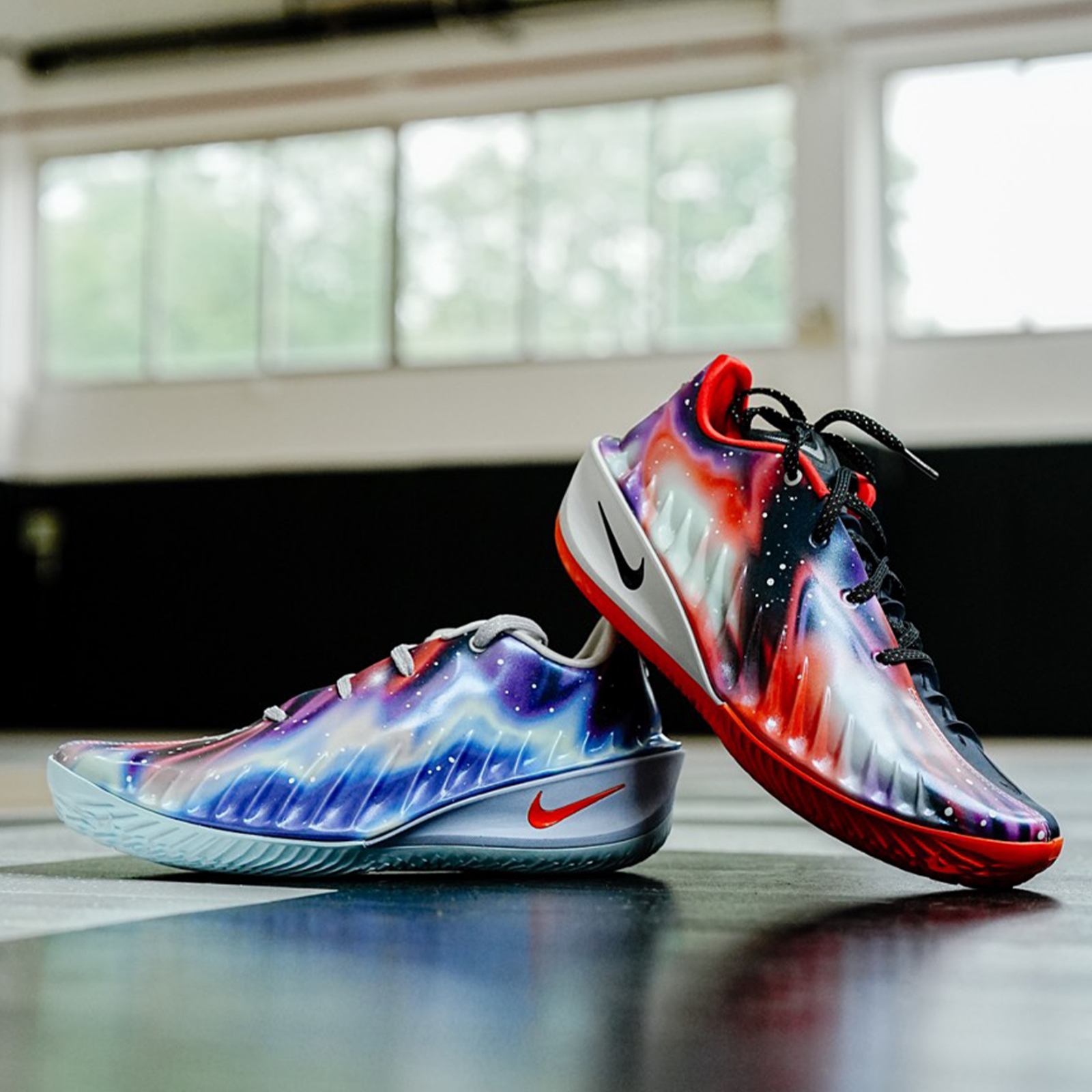 Nike G.T. Cut 4 LX EP 銀河 星際 外太空 宇宙 星空 Galaxy 白藍 黑紫 液態 亮面 GTCUT 實戰籃球鞋 IU2030-084 IU2031-060