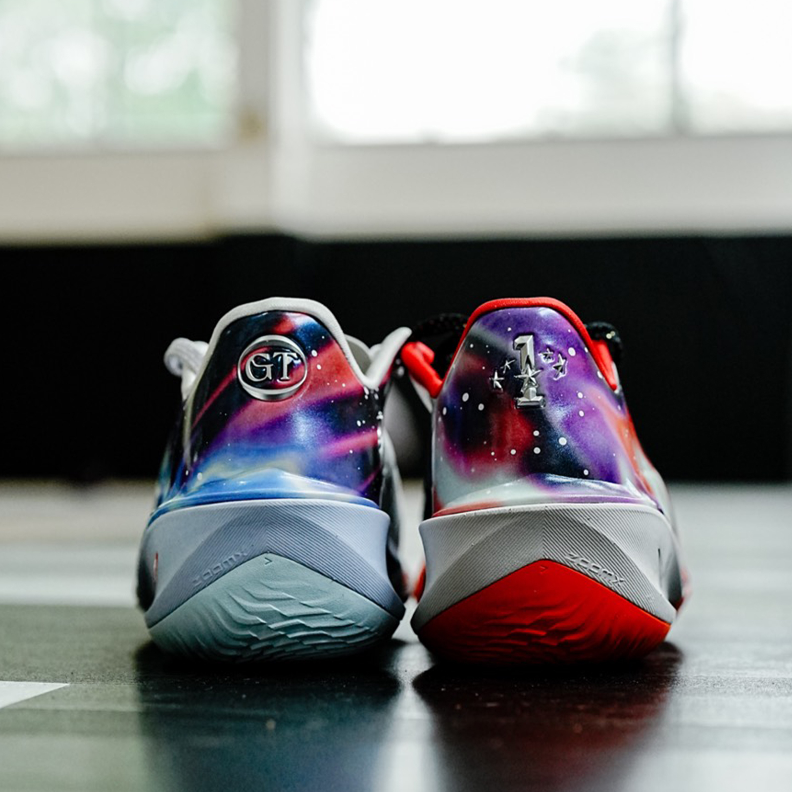 Nike G.T. Cut 4 LX EP 銀河 星際 外太空 宇宙 星空 Galaxy 白藍 黑紫 液態 亮面 GTCUT 實戰籃球鞋 IU2030-084 IU2031-060