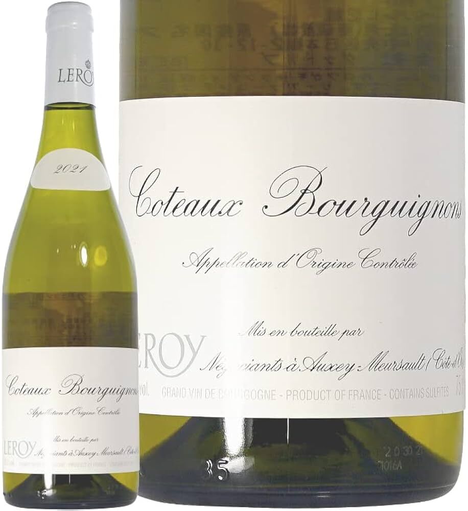 Leroy Bourgogne Coteaux Bourguignons Blanc 2021