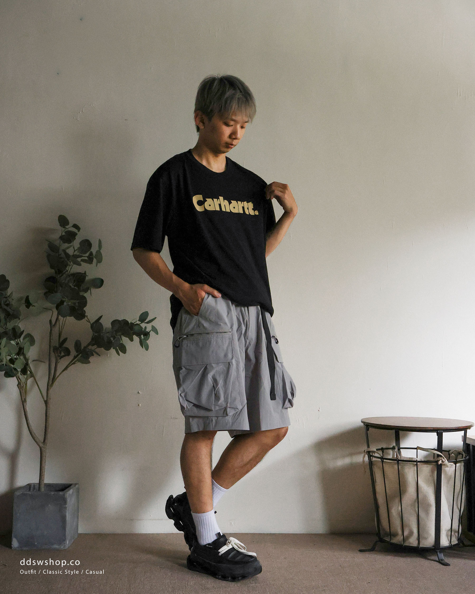 "代購" CARHARTT Irvine Relaxed Fit Lightweight Logo T-Shirt 美式 氣球字體 短T
