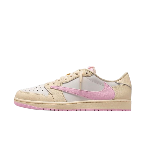 『代購商品』Jordan 1 Retro Low OG "Travis Scott Shy Pink" 奶油粉倒鉤 IQ7604-100