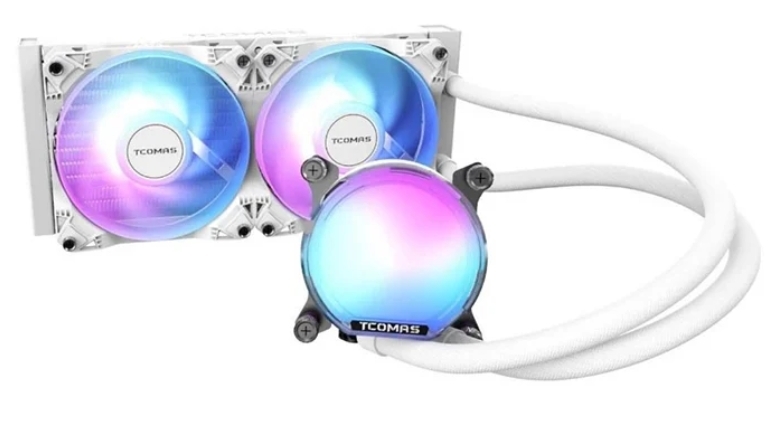 Tcomas LE100 240/360 水冷散熱器 (黑色/白色)