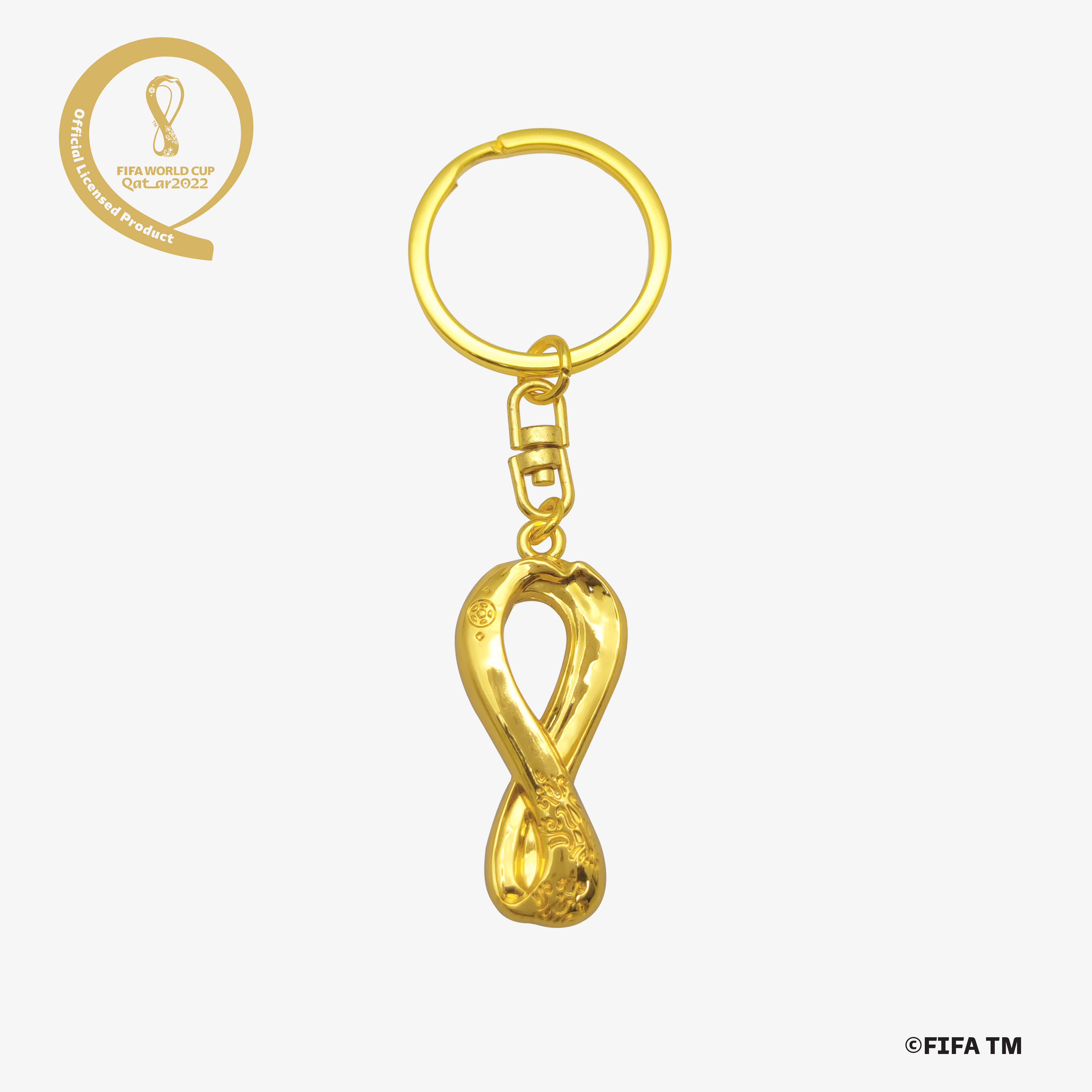 世界盃足球賽-金屬鑰匙圈-官方LOGO