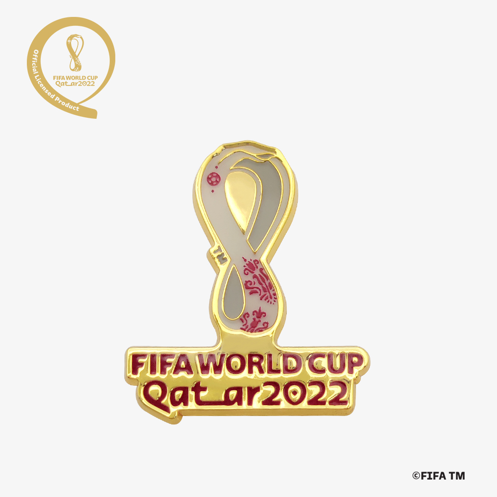 世界盃足球賽-金屬徽章-官方LOGO
