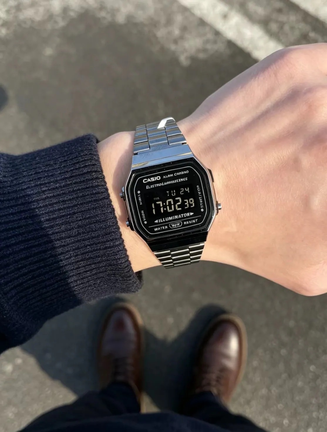 【逢甲 FUZZY】CASIO 卡西歐 Vintage 系列 復古手錶 A168 數位電子