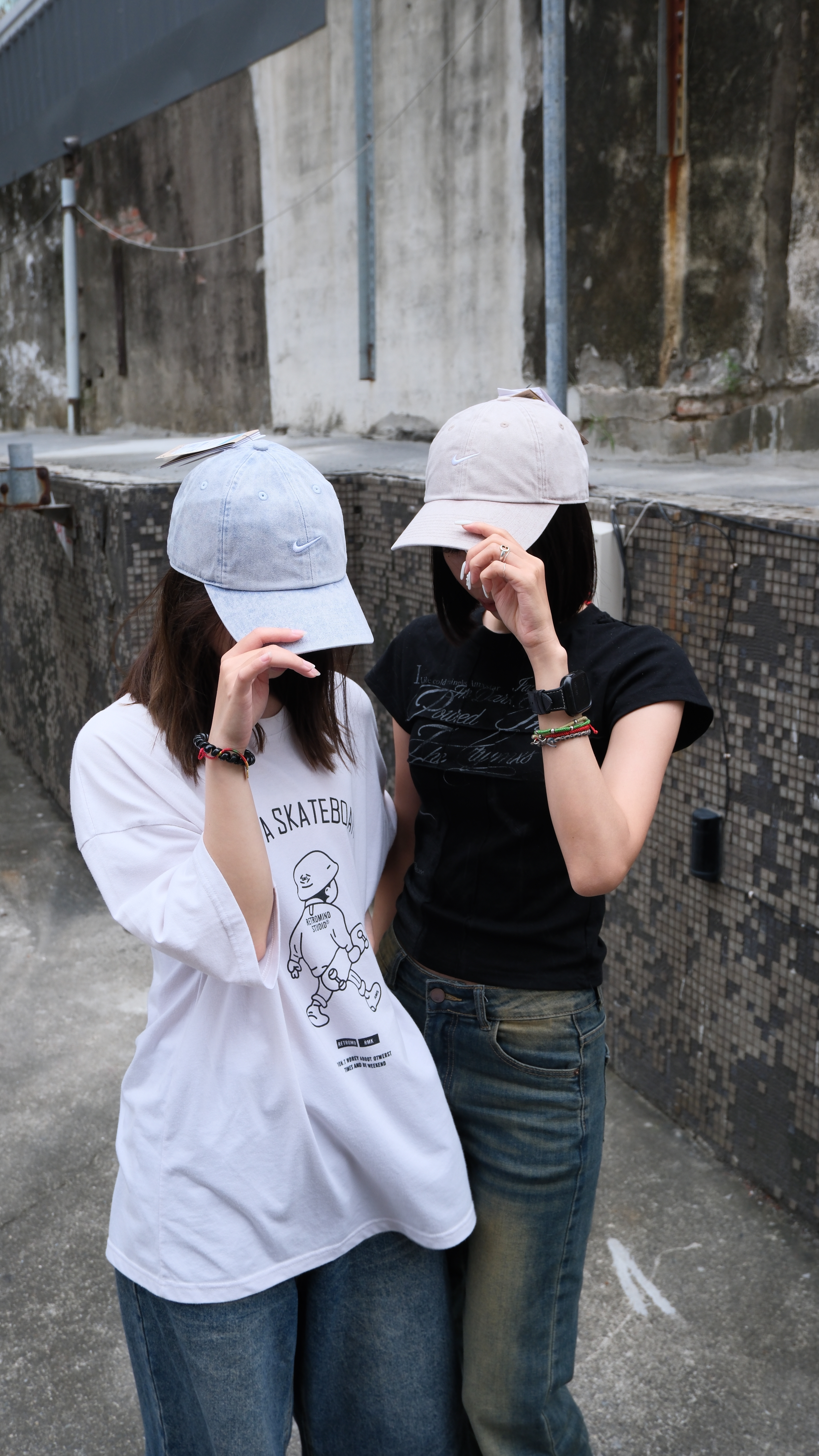 Nike Club 丹寧軟帽 老帽 棒球帽 牛仔藍 HF0383-486 / 卡其 HF0383-009