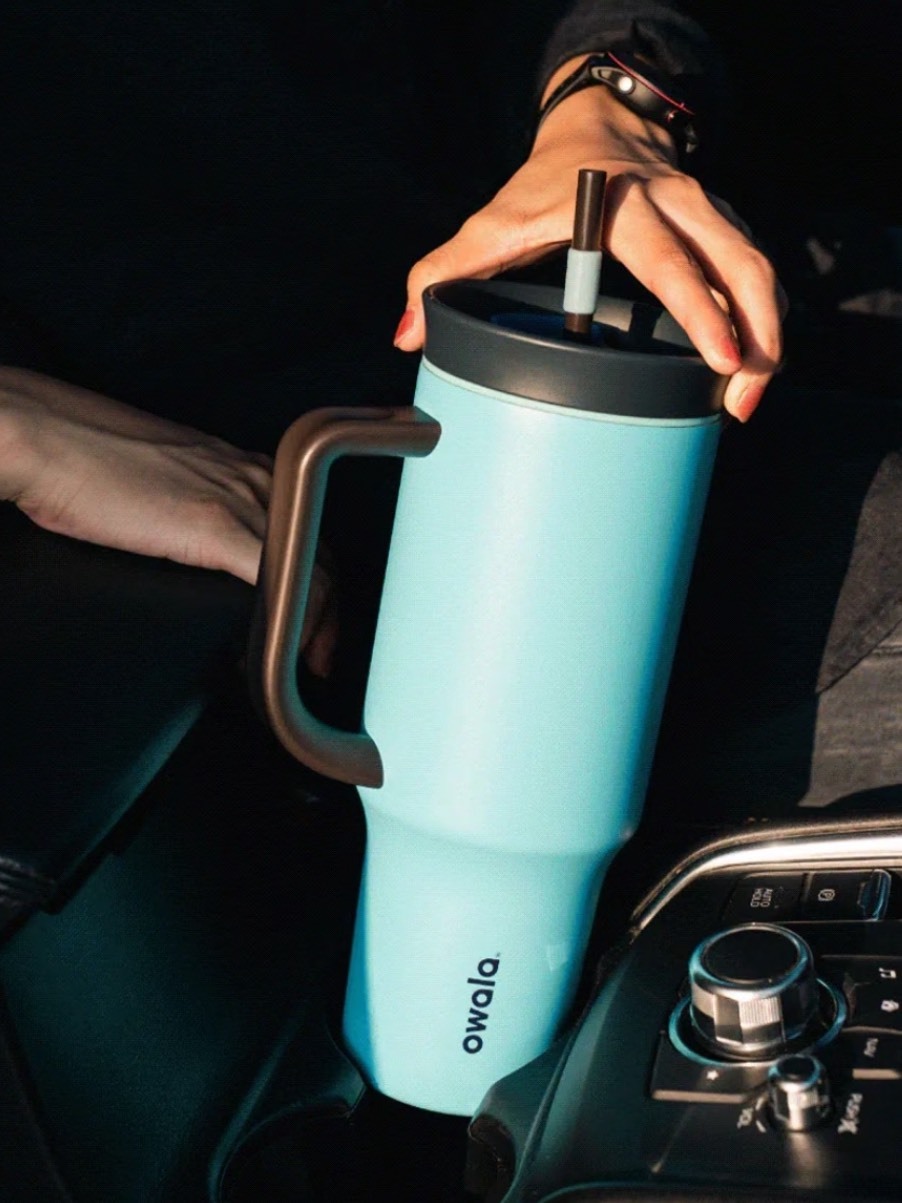 OWALA STAINLESS STEEL INSULATED 40OZ TUMBLER  雙飲口 不鏽鋼 隨行杯 吸管杯 1180ML