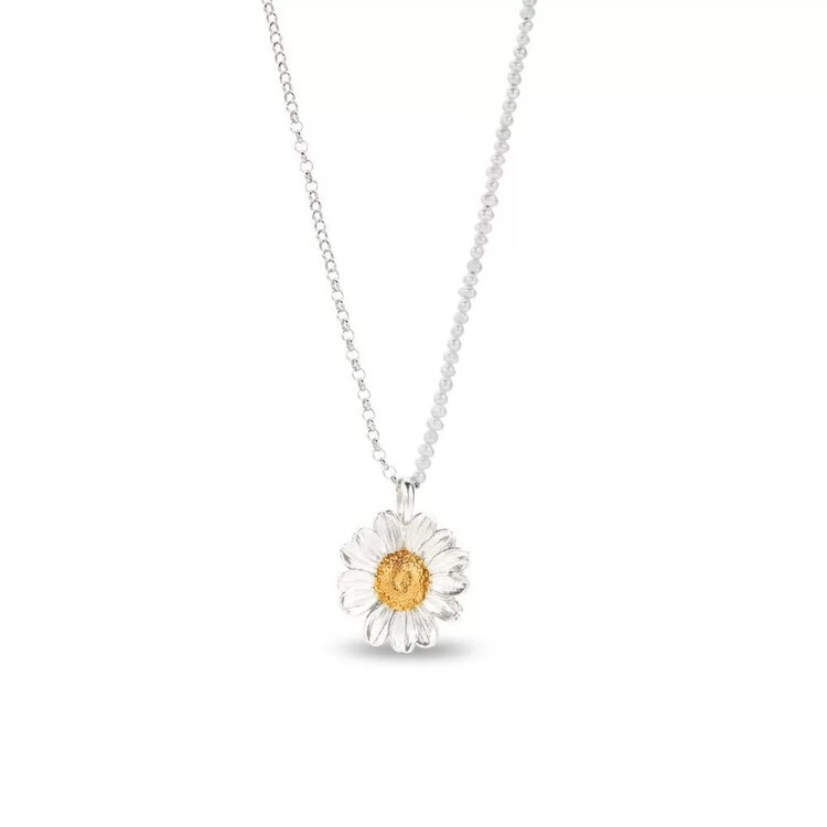 1TA0530-049 [THALLO] Ismini雛菊吊墜，可拆圖案，24K金和純銀 #s671b (EU)