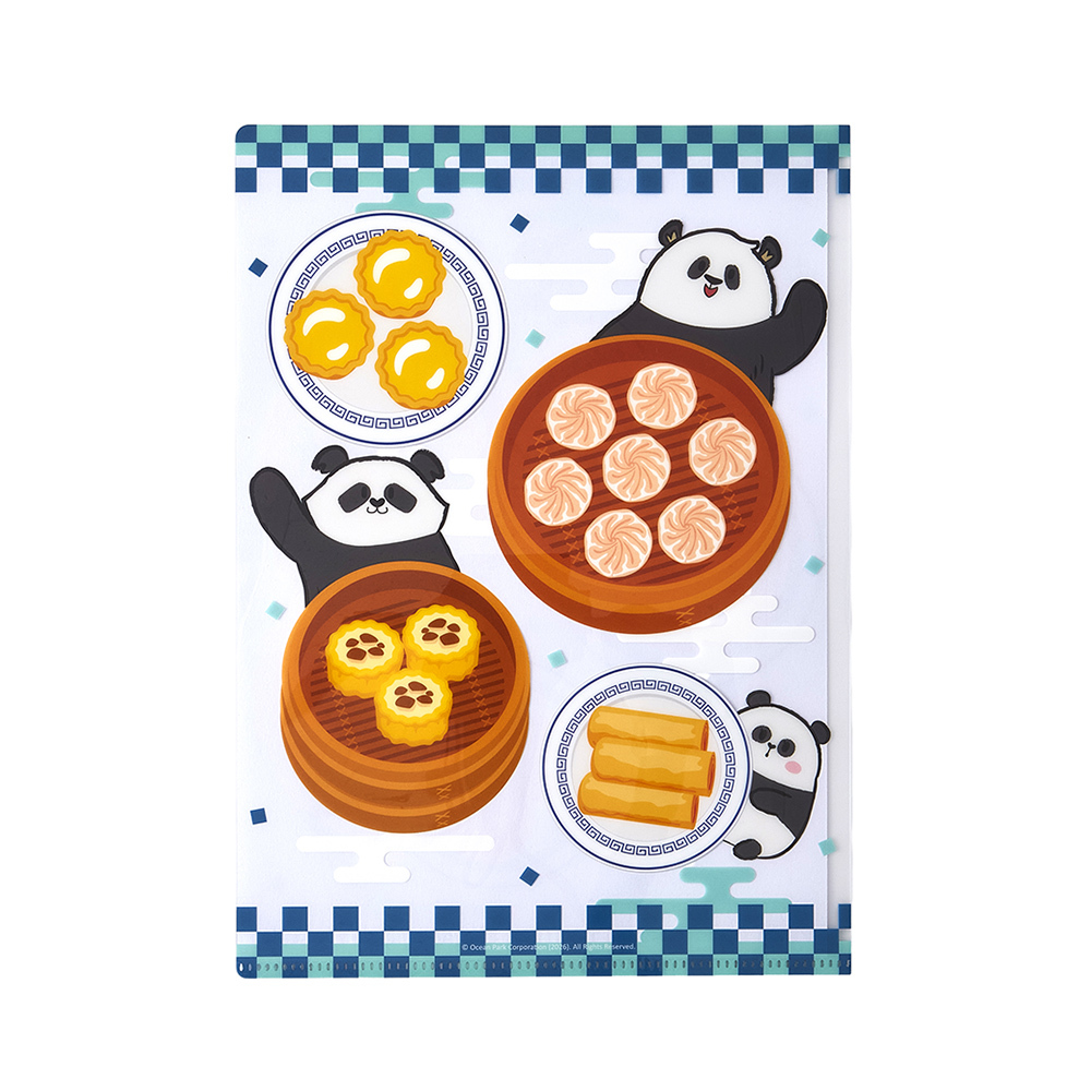 Panda Friends Culinary Delights A4 Folder