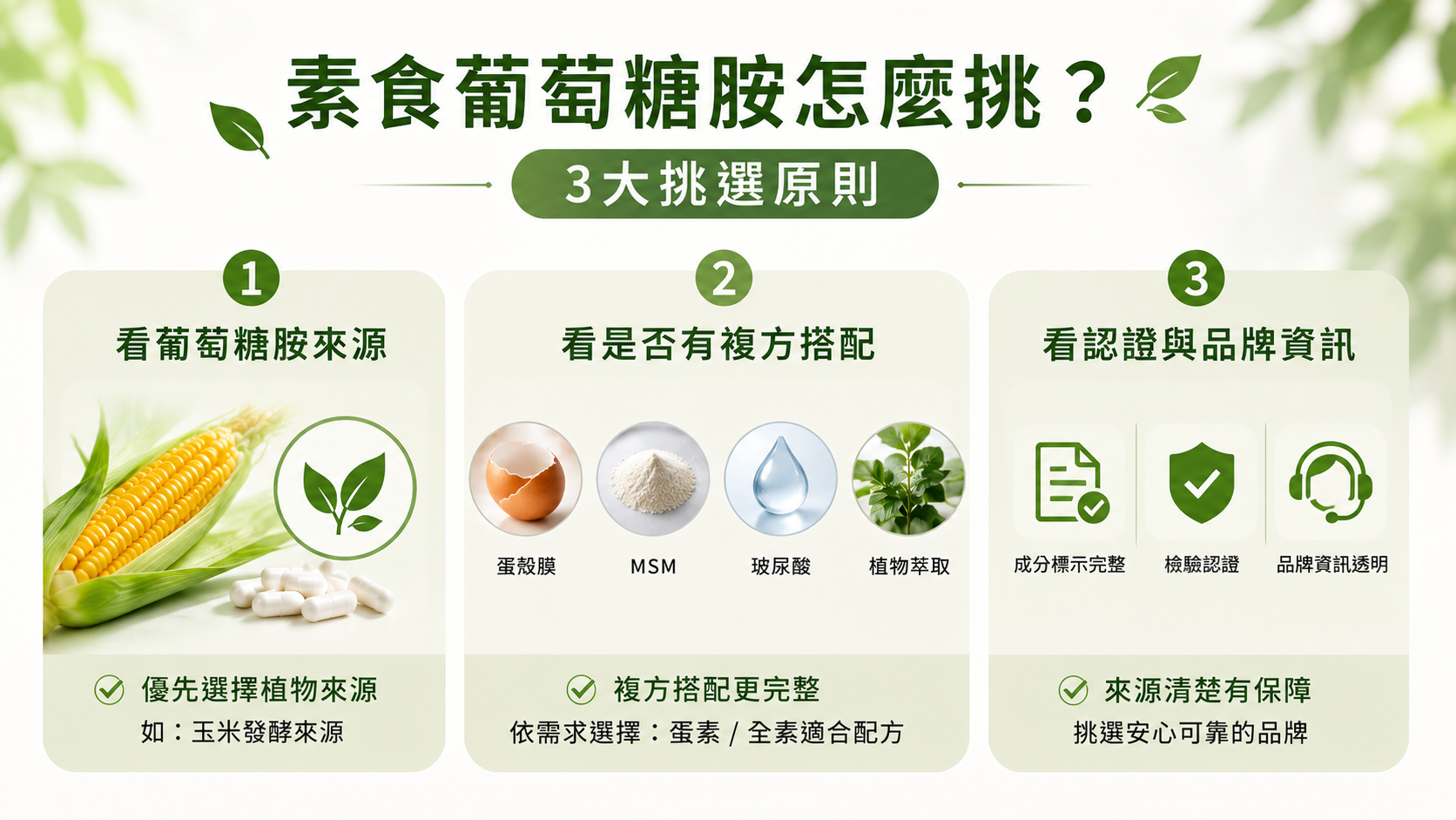 素食葡萄糖胺推薦