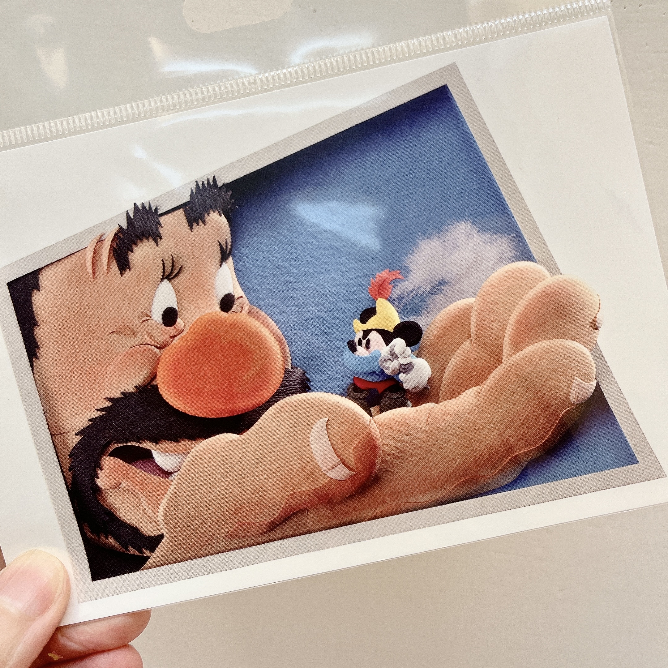 迪士尼限定 紙雕場景明信片｜Disney 日本