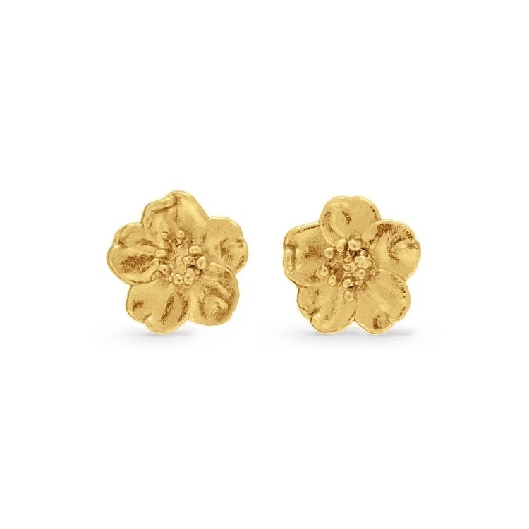 1TA0530-148 [THALLO] Phillis 迷你耳釘，24K 鍍金純銀 #s158a (EU)