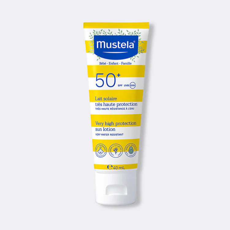 MUSTELA 高效防曬乳 SPF50 40ml (初生嬰兒及孕婦適用)