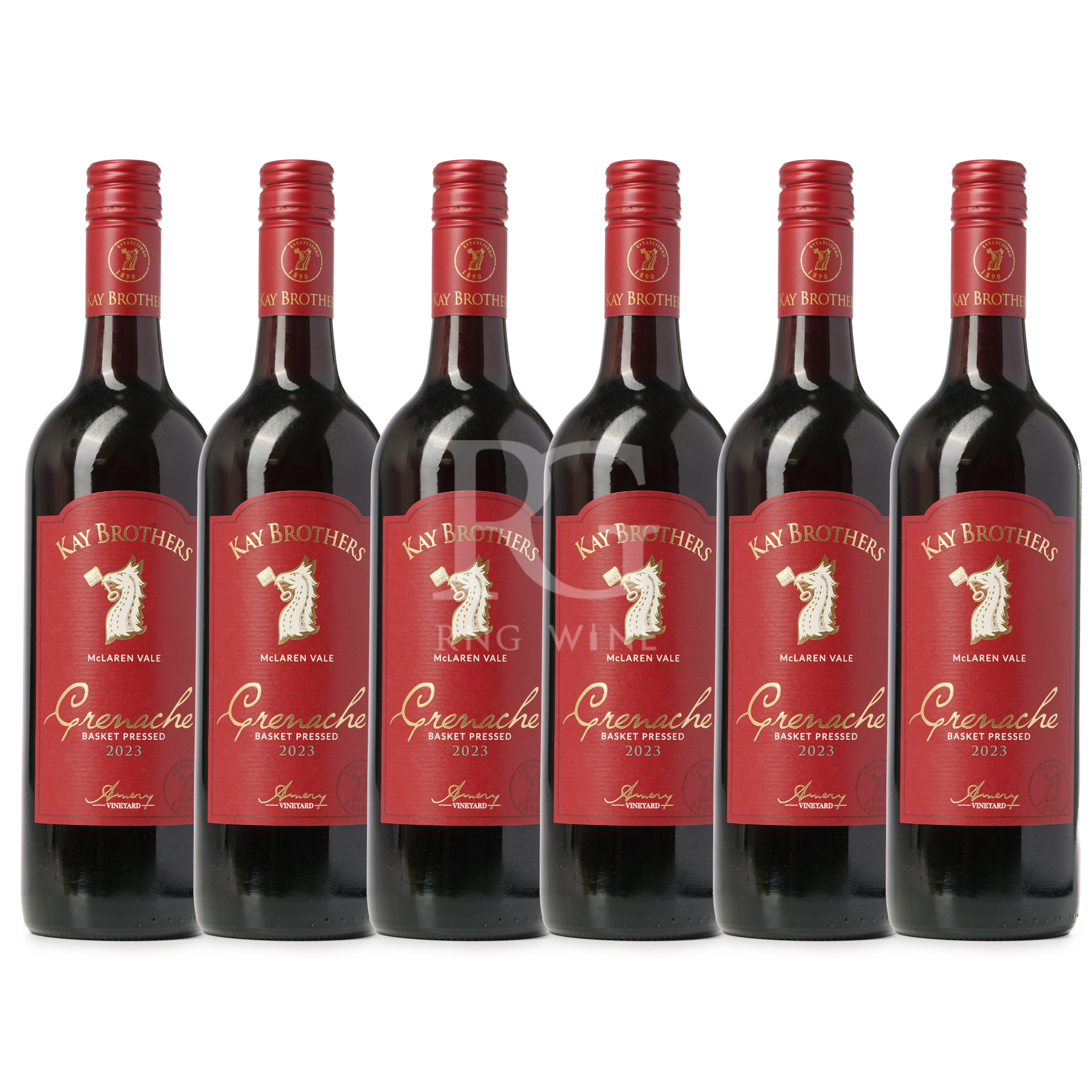 Kay Brothers Basket Pressed Grenache 2023 (RP93) - 6 Bottle Pack