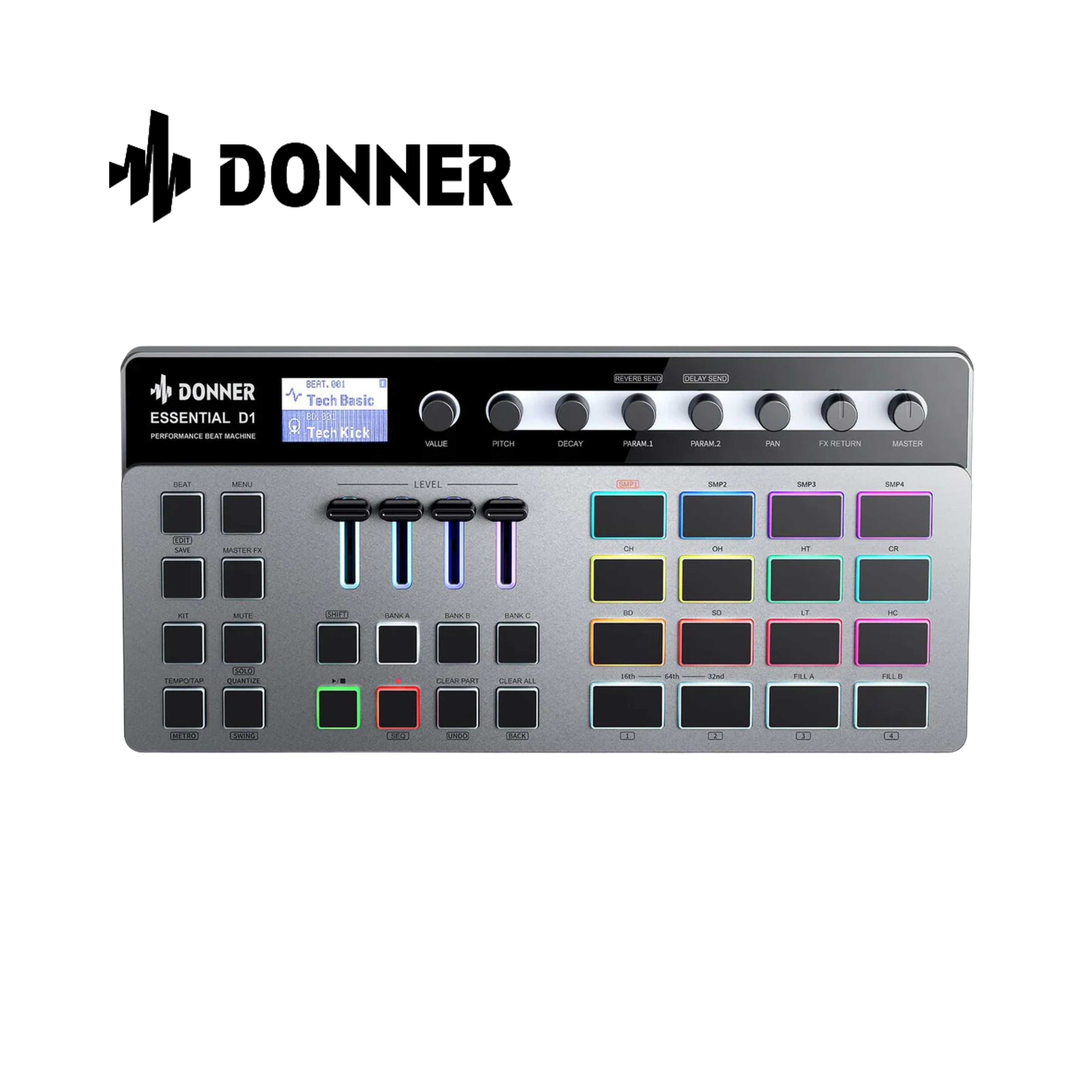 Donner ESSENTIAL D1 節奏機 取樣機