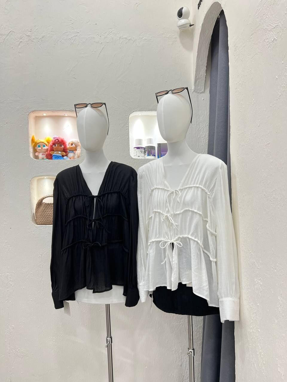 Oversize Long Sleeve Blouse