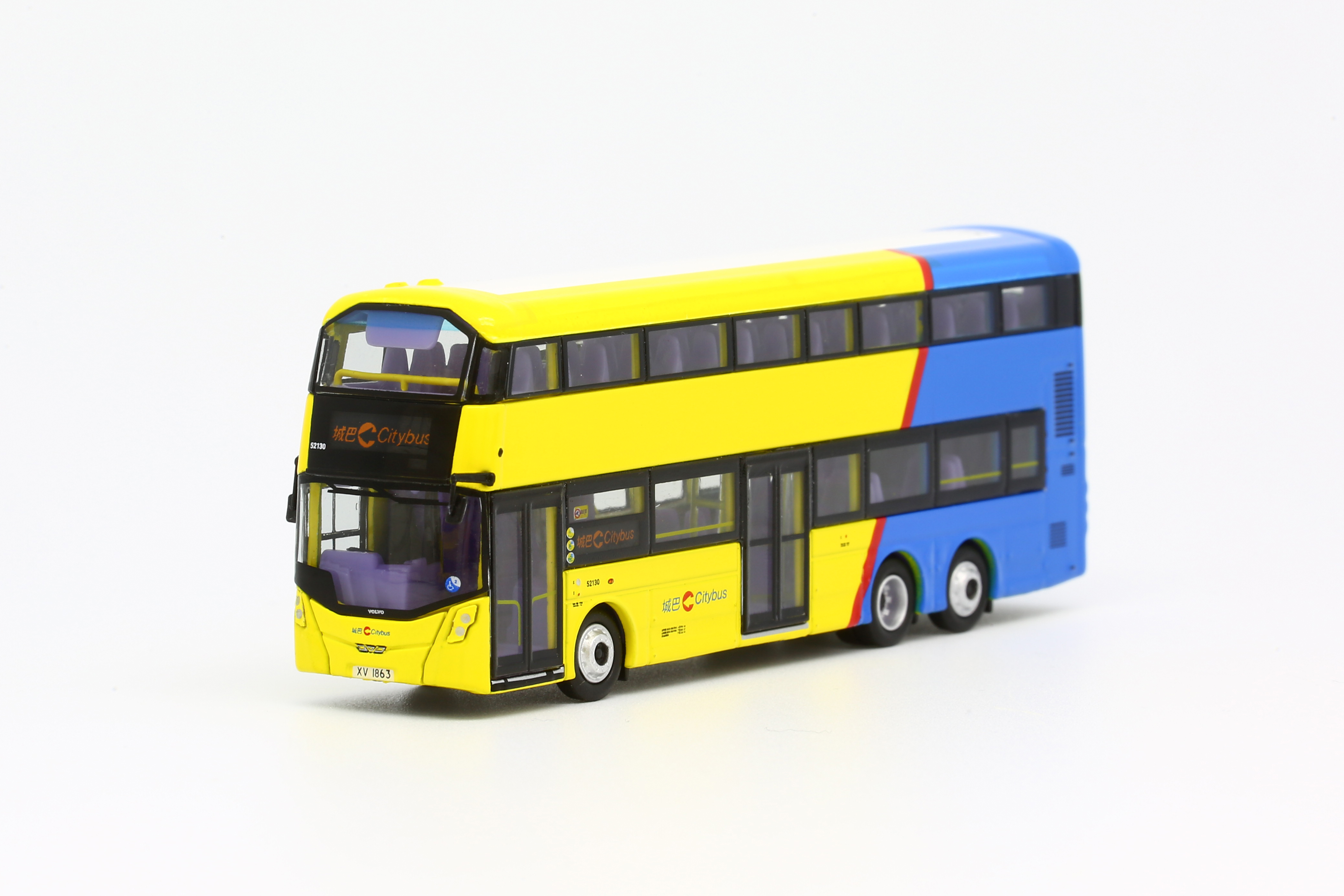 1/120 城巴 Volvo B8L 52130 XV1863 @ 城巴Citybus (S33313 )