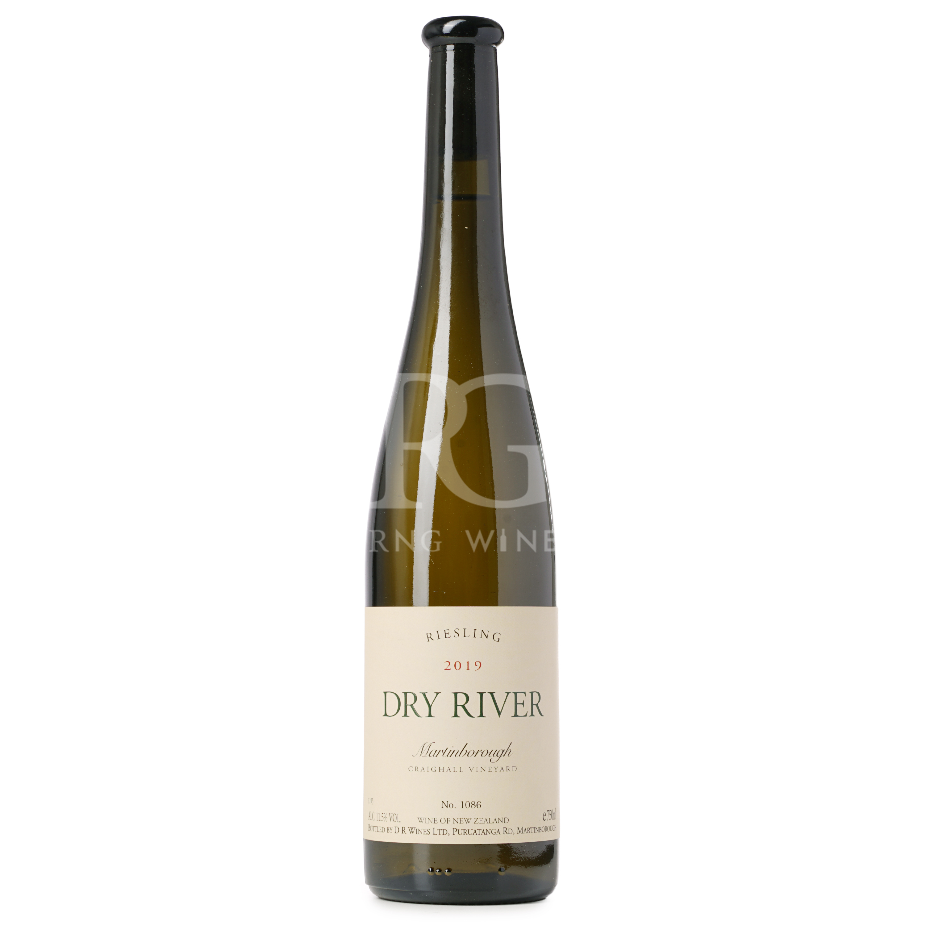 Dry River Craighall Vineyard Riesling 2019 (RP92)