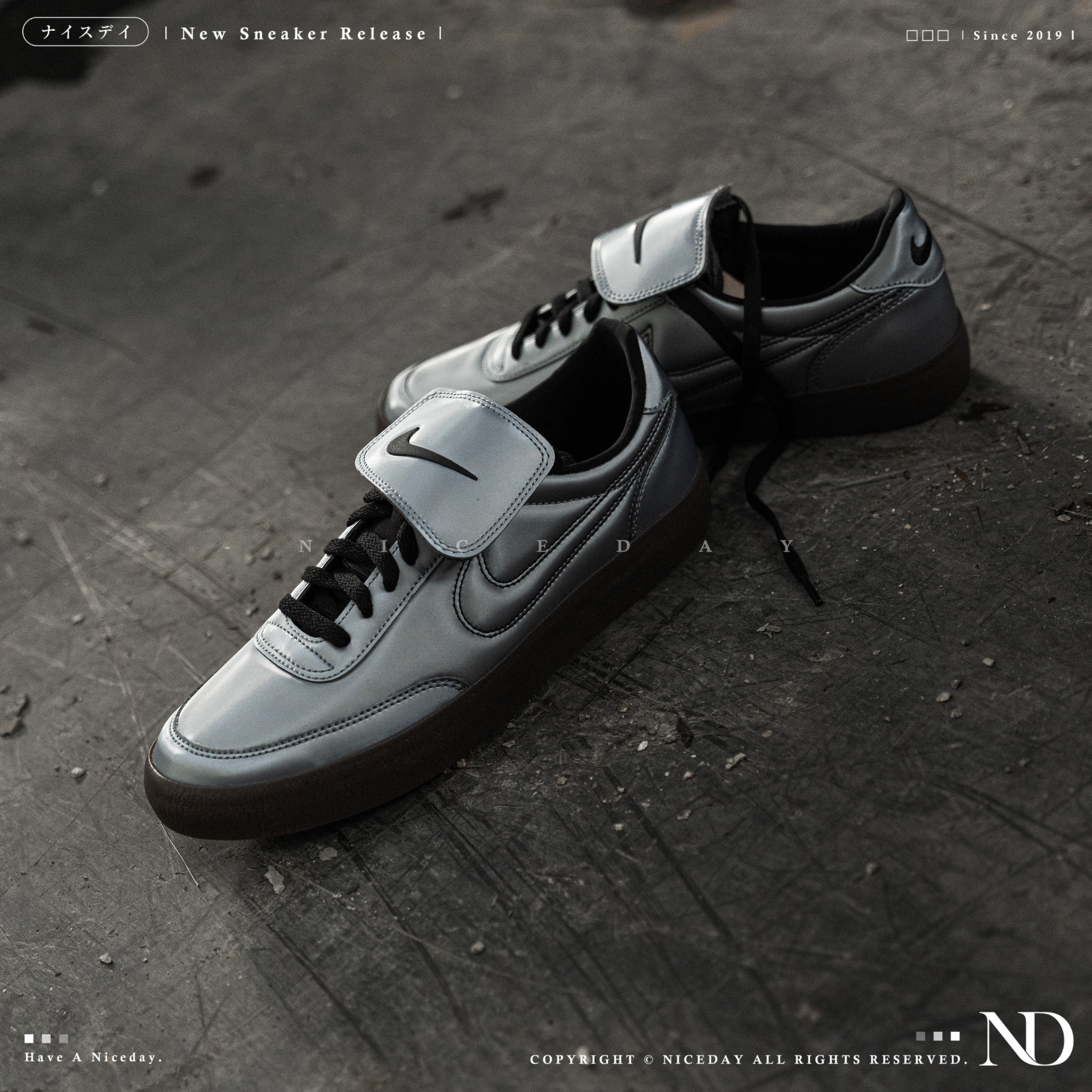 NICEDAY 現貨 Nike Killshot 2 銀色 太空銀 金屬銀 銀灰 灰色 氣泡感 未來感 板鞋 翻蓋 IM4842-099