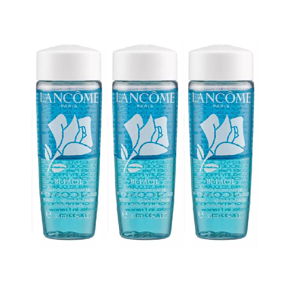 LANCÔME - Lancome 蘭蔻 速效眼部卸妝水 30ml*3 水油 (平行進口) exp:01/2027 753677-03