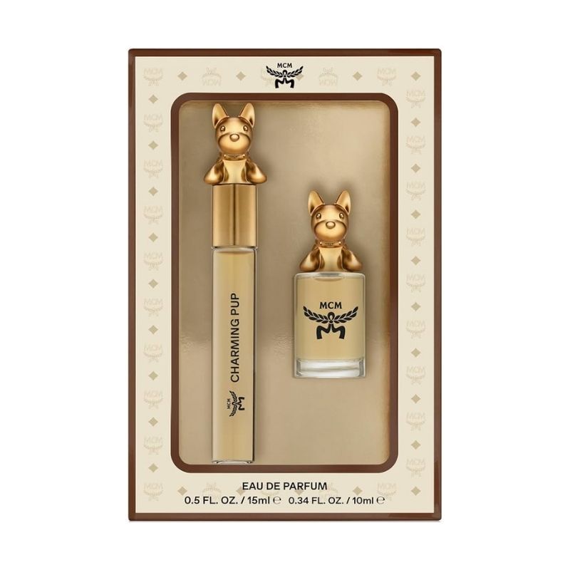 MCM Charming PUP Unisex Mini Travel Set (EDP Spray 15ml+ Splash 10ml) (2025 New Launch) (Barcode: 085715153661)
