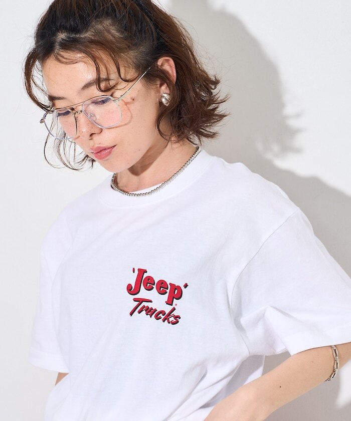 🇯🇵 Freak's Store Jeep 吉普車 插畫 圖案 短T 短袖 女款 / 預購