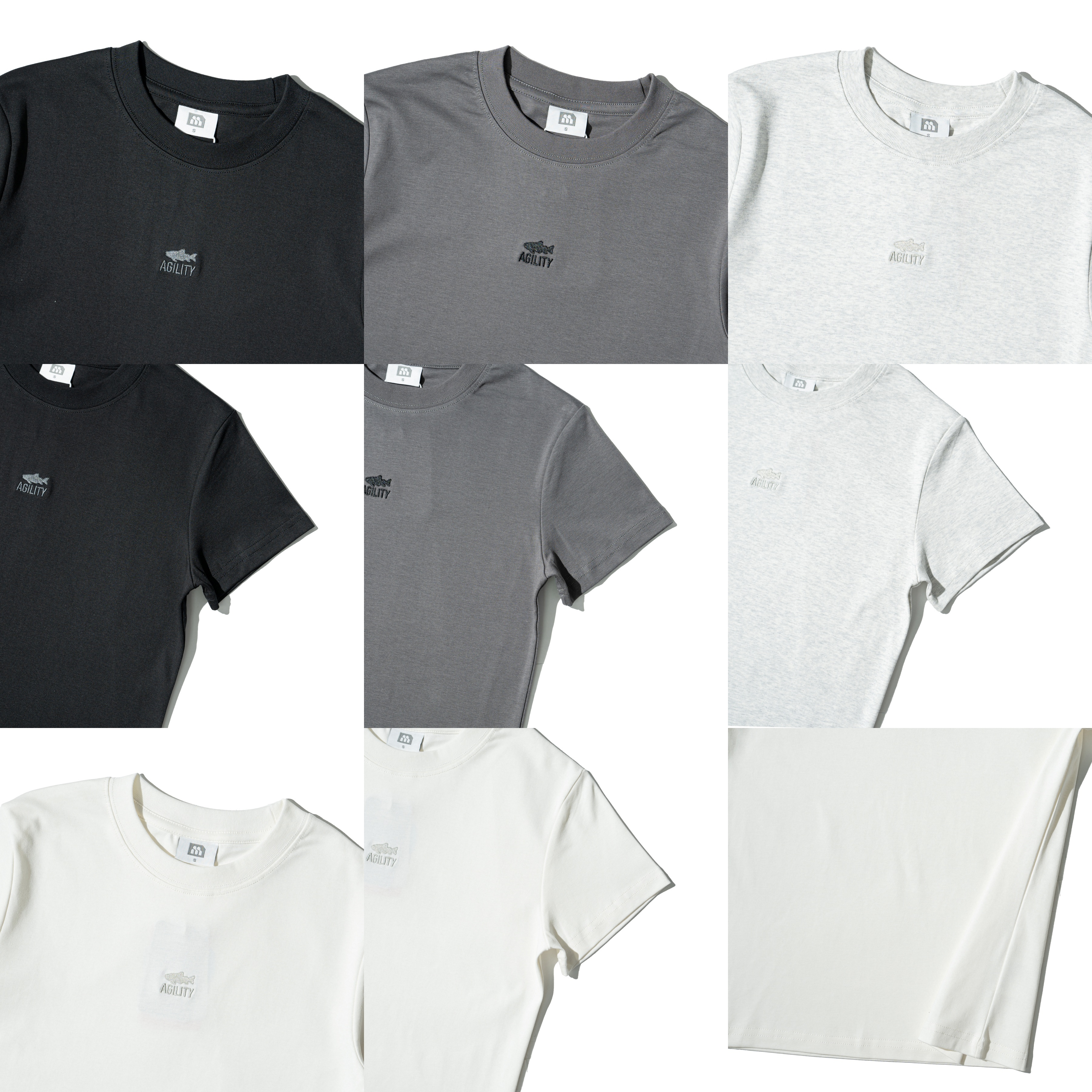 AGILITY MIAO Lyocell Image Tee 女裝 萊賽爾棉 魚影短Tee [M-T9S]