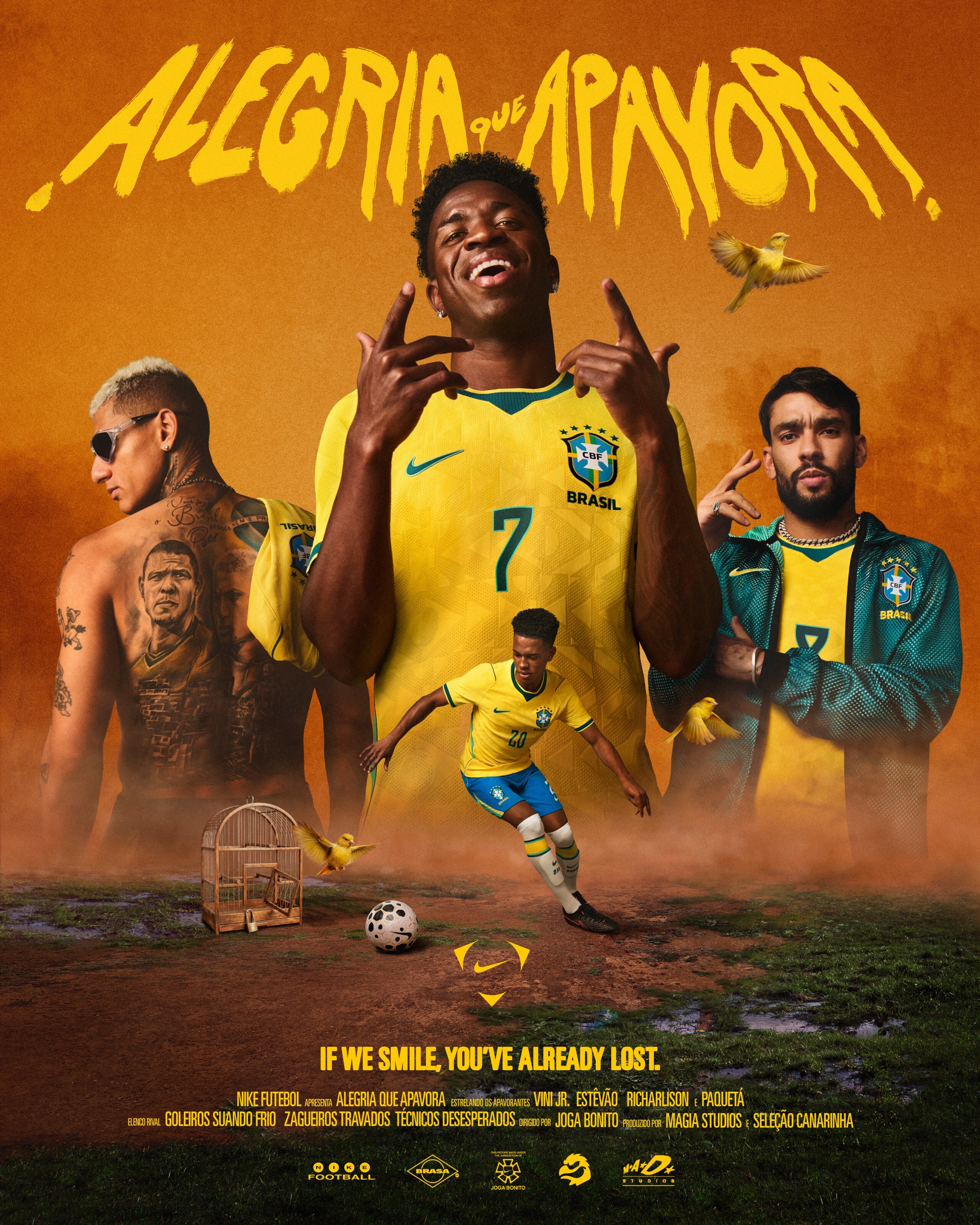 2026 Brazil Match Home Shirt with Nameset